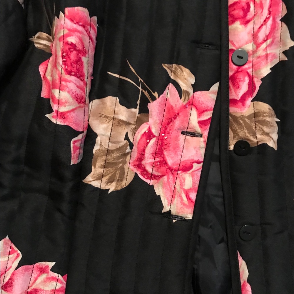Carole Little Roses Blazer - Picture 4 of 5